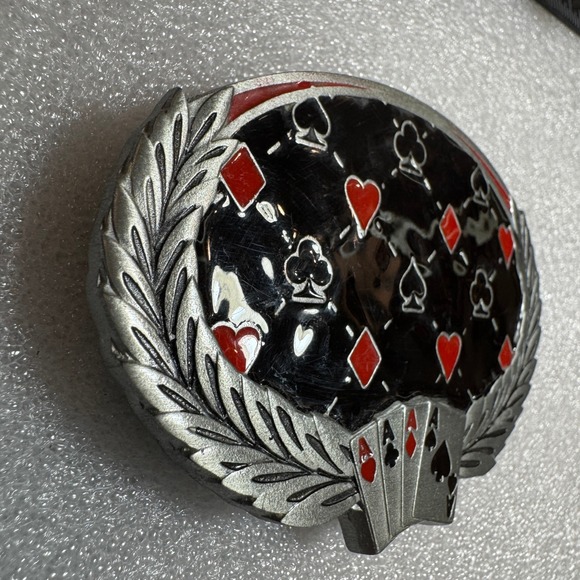 Great American Products 2008 Playing‎ Cards Poker Ace Belt Buckle - Picture 3 of 16